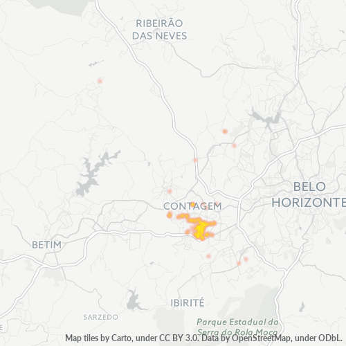 32265-000 Heatmap de Densidade da Empresa