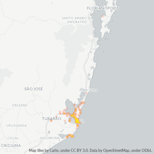 88790-000 Heatmap de Densidade da Empresa