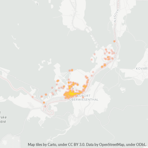 Heatmap für plz 09484