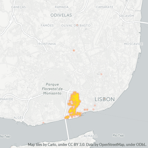 1350 Heatmap de Densidade da Empresa