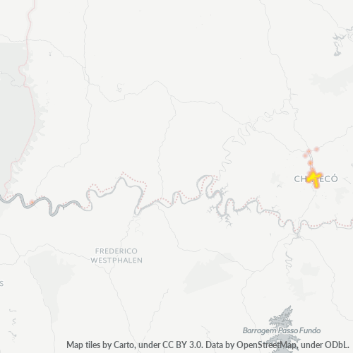 89803-000 Mapa de calor de densidad empresarial