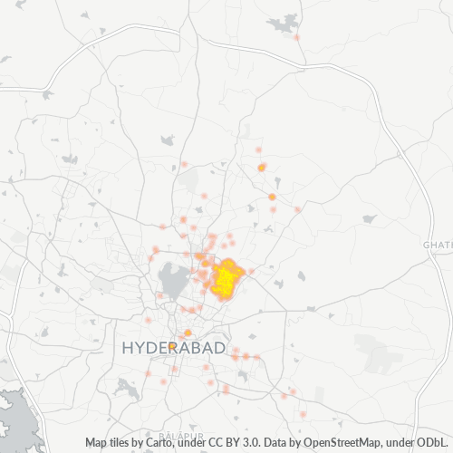 500061 Business Density Heatmap
