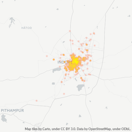 452007 Business Density Heatmap