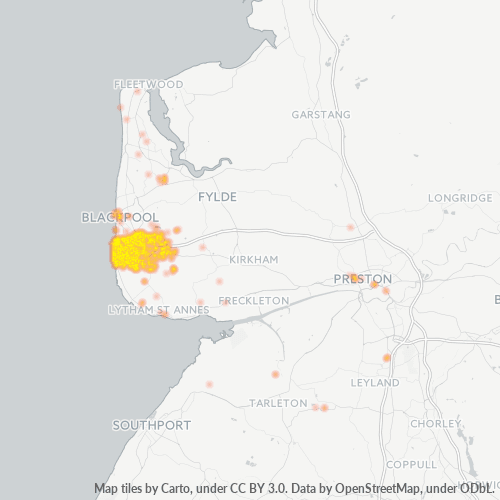 FY4 Business Density Heatmap