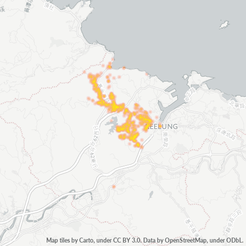 204 商業密度熱圖