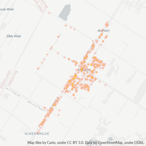 9422 Heatmap Bedrijfsdichtheid
