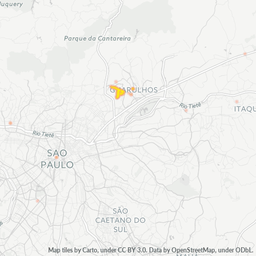 07051-000 Heatmap de Densidade da Empresa