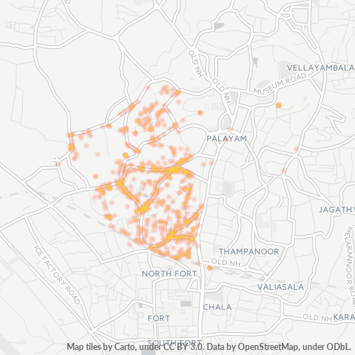 695035 Business Density Heatmap