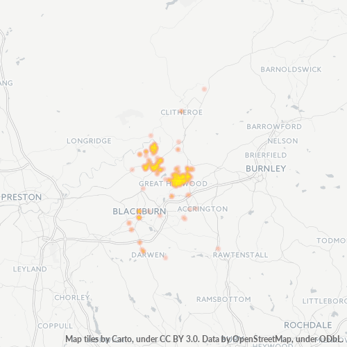 BB6 Business Density Heatmap