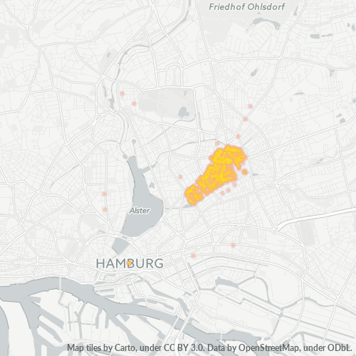 22081 Standortdichte-Heatmap