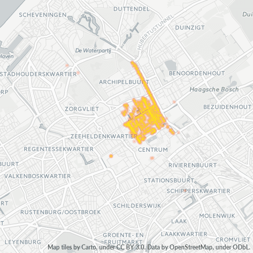 2514 Heatmap Bedrijfsdichtheid