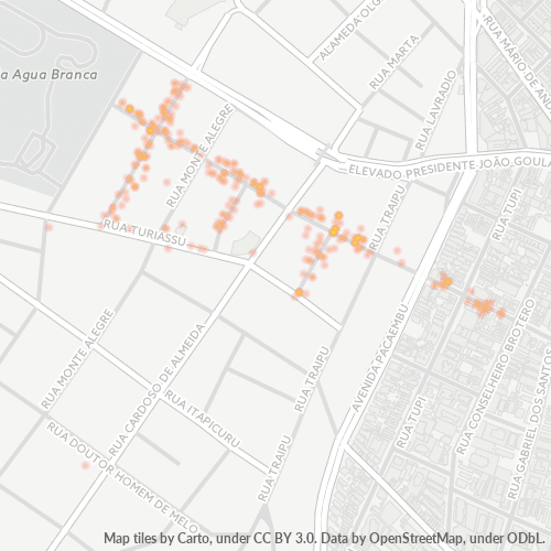 05004-000 Heatmap de Densidade da Empresa