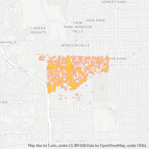 90302 Business Density Heatmap