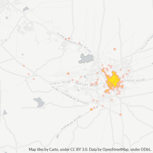 580029 Business Density Heatmap