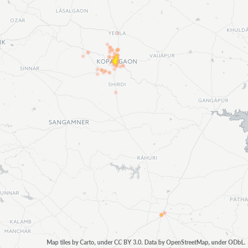 423601 Business Density Heatmap