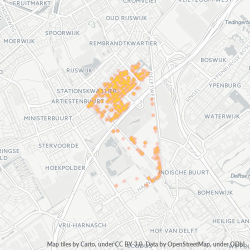 2288 Heatmap Bedrijfsdichtheid