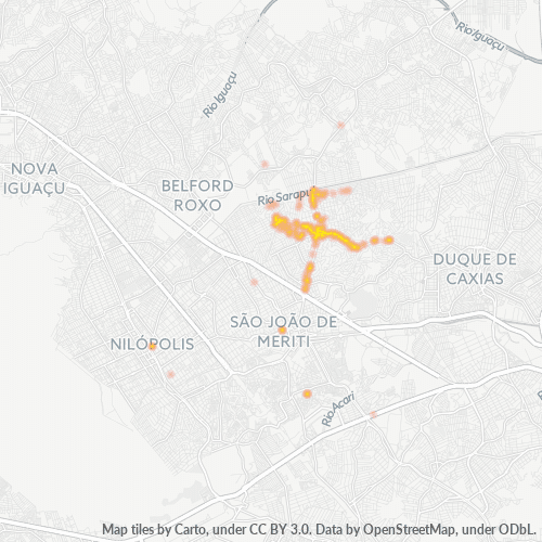 25561-000 Heatmap de Densidade da Empresa