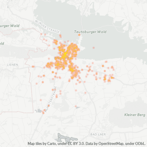 49186 Standortdichte-Heatmap
