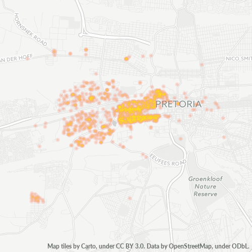 0183 Hittekaart vir Besigheidsdigtheid