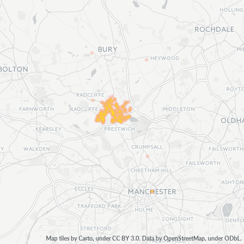 M45 Business Density Heatmap