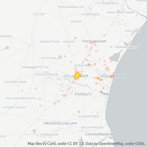 605602 Business Density Heatmap