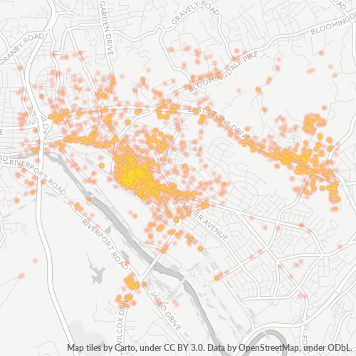 37660 Business Density Heatmap