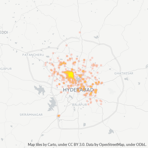 500038 Business Density Heatmap