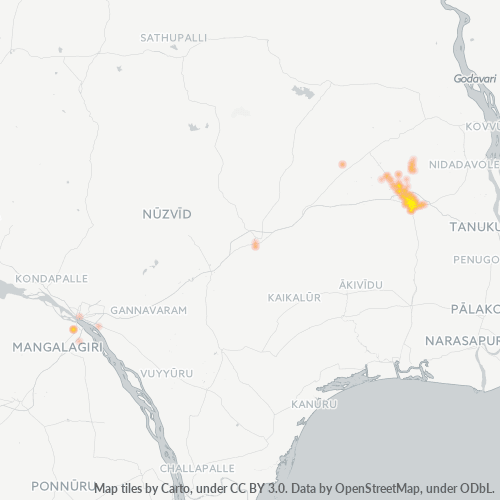 534101 Business Density Heatmap