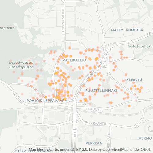 02650 Yritystiheys lämpökarttana