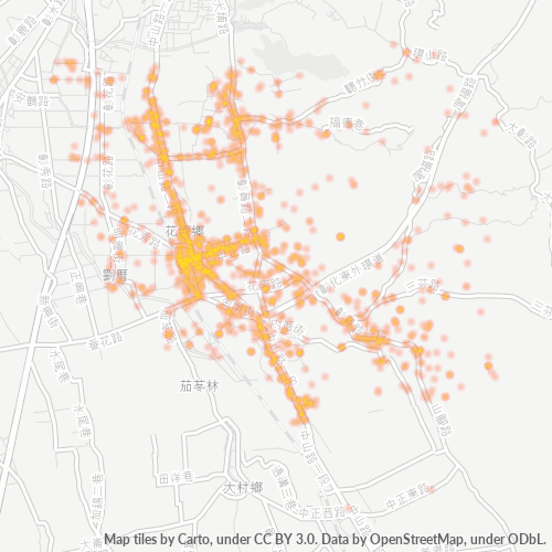 503 商業密度熱圖