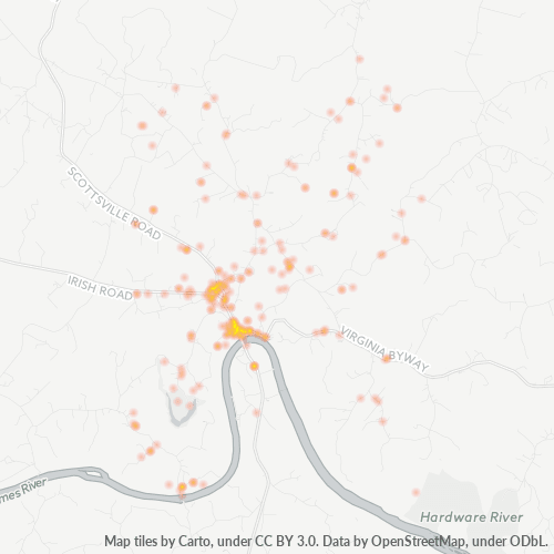24590 Business Density Heatmap