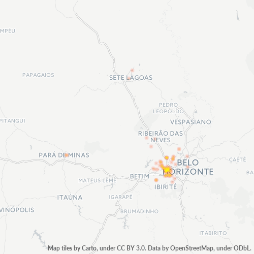 32340-000 Mapa de calor de densidad empresarial