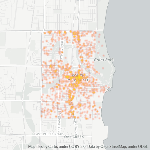 53172 Business Density Heatmap