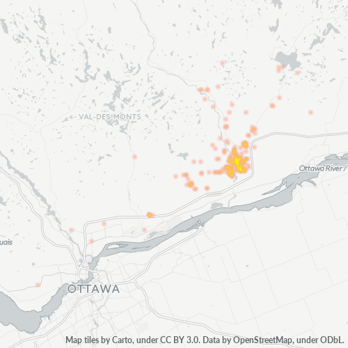 J8L Business Density Heatmap