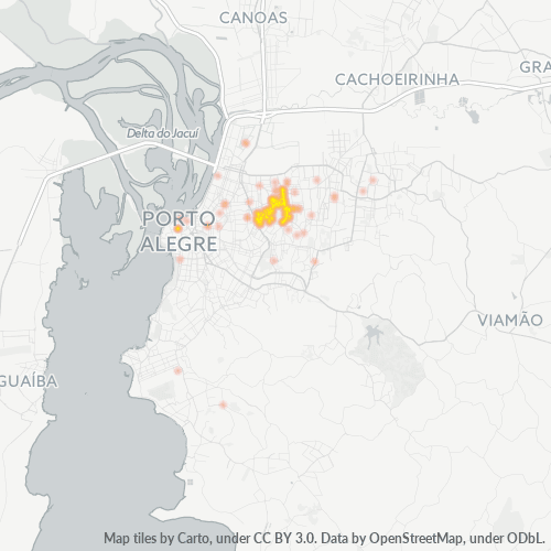 91340-000 Heatmap de Densidade da Empresa