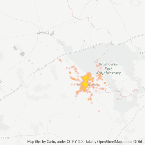 96-100 Mapa intensywności działalności gospodarczej