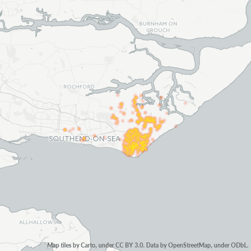 SS3 Business Density Heatmap
