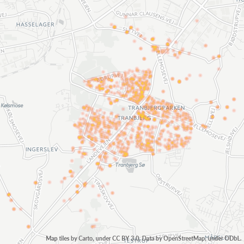 8310 Heatmap over forretningstæthed