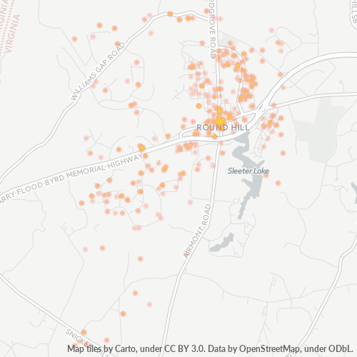 20141 Business Density Heatmap