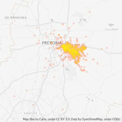 0081 Hittekaart vir Besigheidsdigtheid