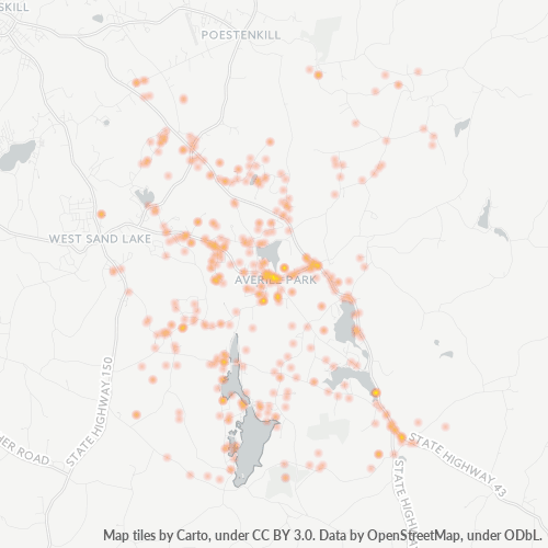 12018 Business Density Heatmap