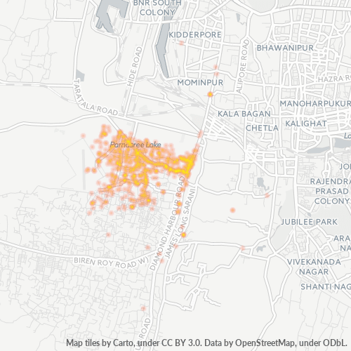 700060 Business Density Heatmap