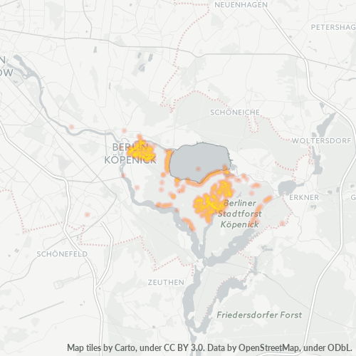 Heatmap für plz 12559