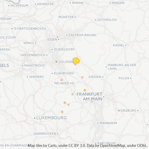 51580 Standortdichte-Heatmap