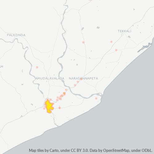 532001 Business Density Heatmap