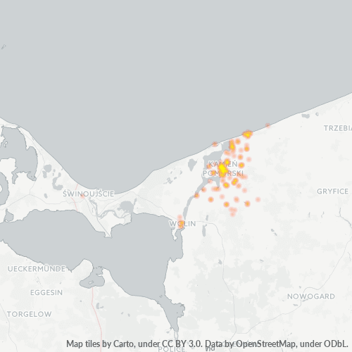 72-400 Mapa intensywności działalności gospodarczej