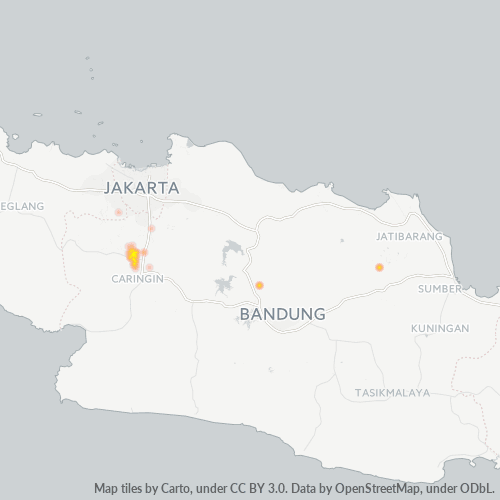 16153 Peta Panas Densitas Bisnis