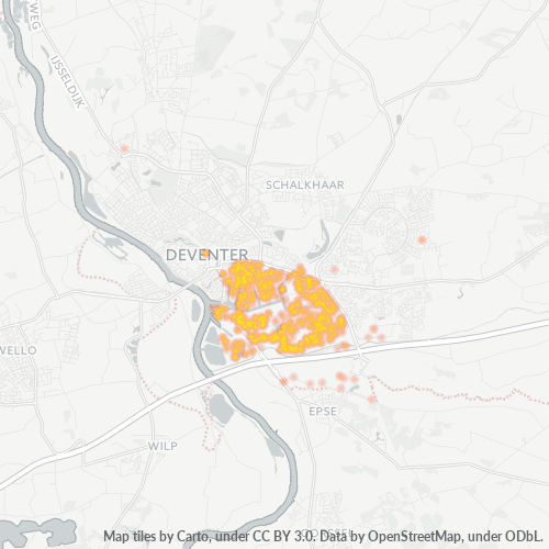 7418 Heatmap Bedrijfsdichtheid