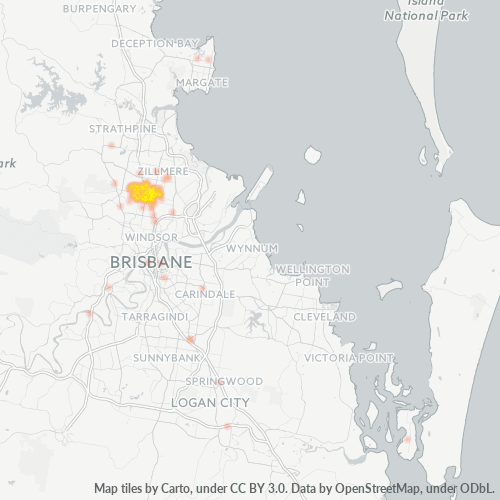 4032 Business Density Heatmap
