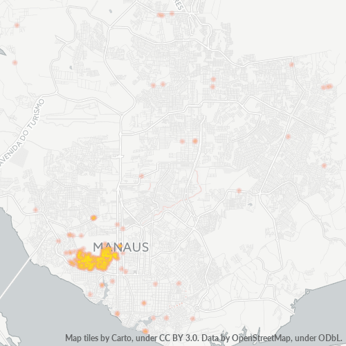 69033-000 Heatmap de Densidade da Empresa